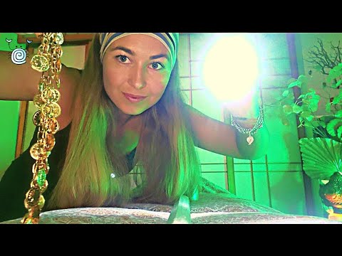 [POV ASMR] ~ ✨Reiki Aura Cleanse✨ | Light Meditation | Metal Sounds ASMR | Sleep Frequency🎵