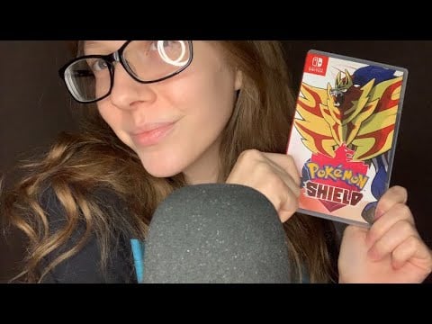 ASMR Tapping On Pokémon Shield | No Talking