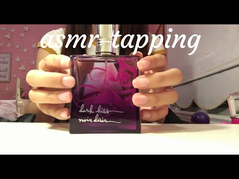ASMR Perfume Collection Tapping, Opening and Closing Lids