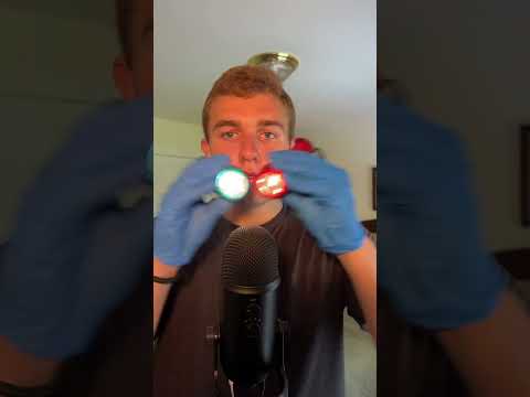 Asmr fast eye exam