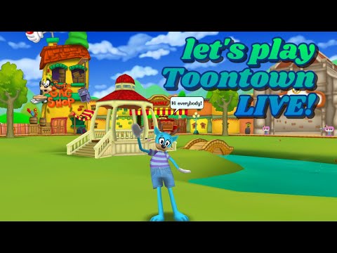 LIVE ASMR 🔴 Playing Toontown Online in 2022 😂 Chill & relax or play with me!