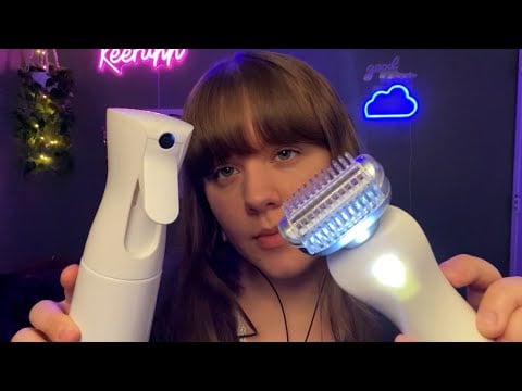 ASMR Fast Relaxing Haircut, Shave, & Style ✂️