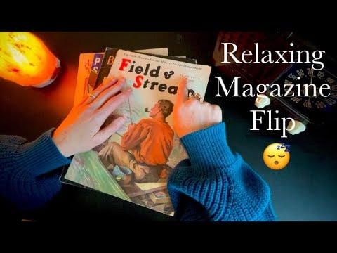 Vintage Magazine Flip Through ASMR 😴 ~ One Hour Soft Spoken Page Turning a 1931 Popular Science