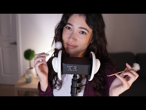 The Best ASMR for Headphones 🎧 (ear picking, blowing, and breathing)