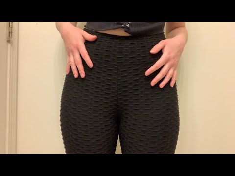 ASMR Textured Leggings Scratching