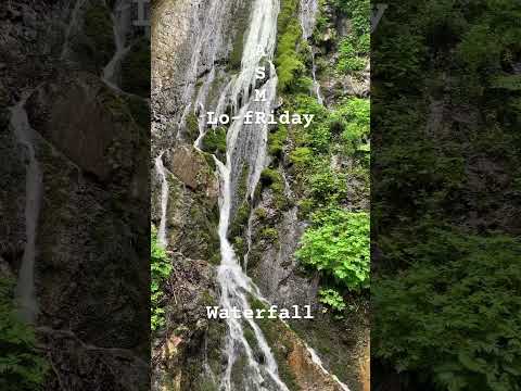 Lo-fRiday ASMR 🌙 Waterfall #asmr #lofiasmr #publicasmr #naturesounds #watersounds