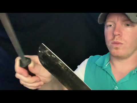 ASMR Knife Sharpening