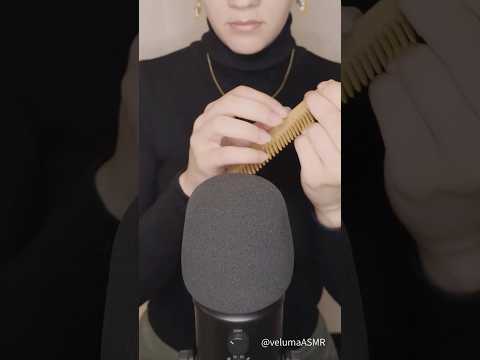 ASMR Wooden Comb Sounds for Relaxation 🪵