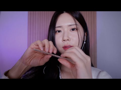 ASMR.sub 당신의 수면을 돕는 트리거💆🏻‍♀️ | 여러 도구로 머리 만지는 모든 소리 | Trigger to help you sleep💤