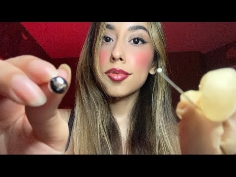 ASMR Piercing Your Ears (Personal Attention) Role play (Rainy Night 👂🌧)