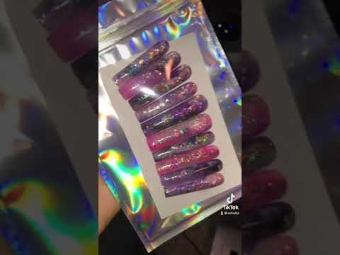Recent custom presson nail orders🤞🏼✨😔