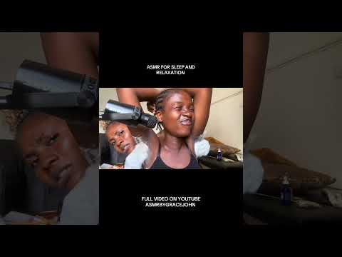 Asmr armpit tickling and massage for sleep