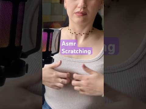 Asmr scratching👚 #асмр повне відео на каналі. Long video on the channel💖
