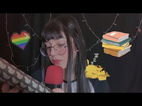 ASMR LENDO ATÉ VOCÊ DORMIR | INAUDÍVEL