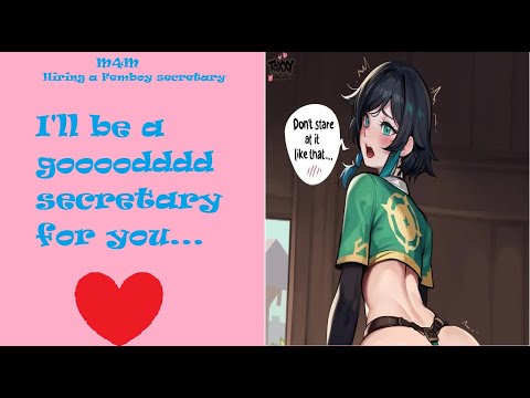 [M4M] You Hire A Femboy Secretary | ASMR | Roleplay