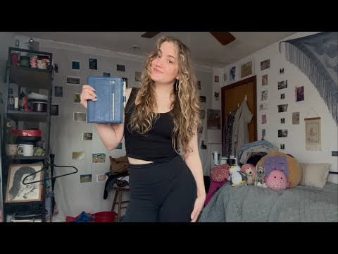 watch this for a gentle morning reset 💞 journal with me✨ (ASMR Personal Attention grwm)