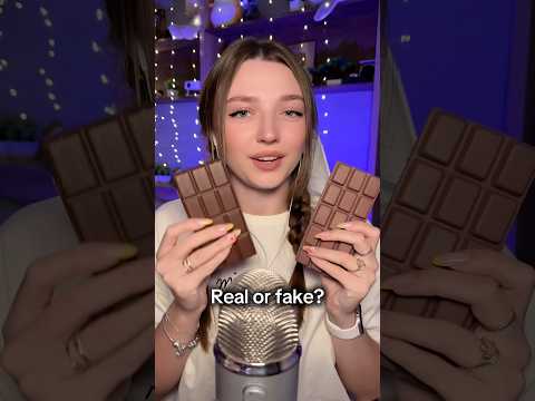 Real or fake? #asmr #asmrsounds #asmrrelax #asmrsleep #relax #tingles #asmrvideo #relaxingvideos