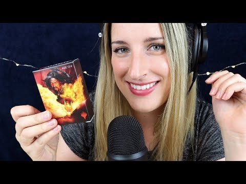 *ASMR* Magic the Gathering Red / Green Starter Decks