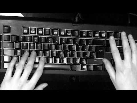 ASMR Relaxing keyboard sound ~ Typing sounds (NO TALKING)