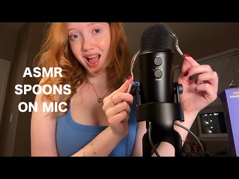 ASMR Spoons On The Mic