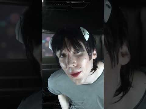 Cyberpunk Ear to Ear Whispering ASMR #shorts