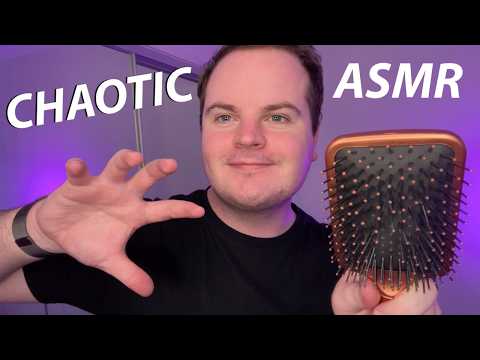 CHAOTIC FAST & AGGRESSIVE ASMR TRIGGERS Pt.4