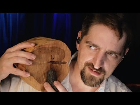 ASMR 🪵 Oddly Satisfying Cedar Tapping (Experimental)
