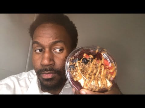 ASMR Smoothie King PB Swizzle Review