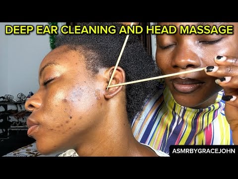 ASMR FAST AND AGGRESSIVE EAR MASSAGE AND SCALP SCRATCHING BOBBY PIN EAR LOBECLEANING