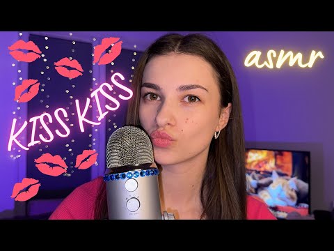 Asmr🎙️ KISS slowly and visuals💋💤Mouth sounds👄🤫