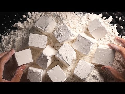 ASMR Most Satisfying Gym Chalk Destruction 와 진짜 소리 잘 들어갔다! 딱딱하면서 부드러운 짐초크 부수기