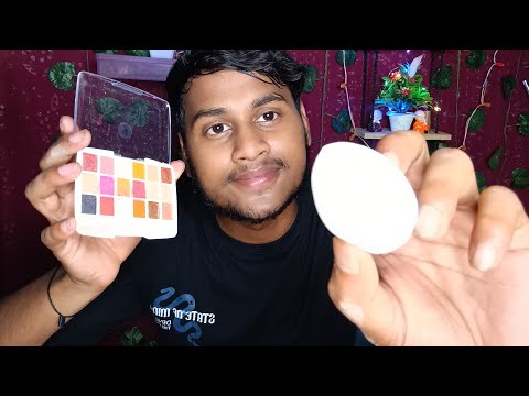 ASMR Gently Doing Face Massage and Makeup 💄💅🏻