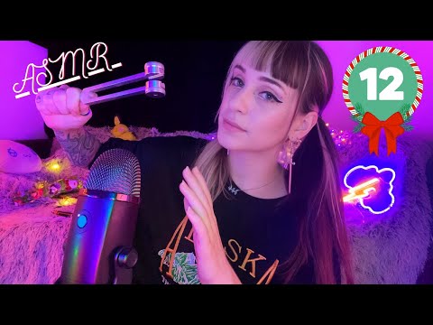 ⭐CALENDRIER DE L'AVENT ASMR ⭐️ JOUR 12 🎁  :  Je t’emmène dans une autre galaxie avec le diapason ❤️