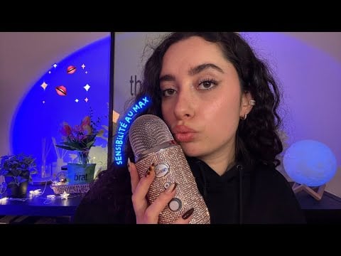 ASMR - BRUITS DE BOUCHE INTENSES AVEC LA SENSIBILITÉ AU MAXIMUM 👄