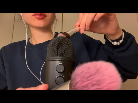ASMR TINGLY MIC TRIGGERS (Gripping, Scratching, Brushing)