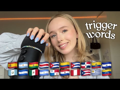 ASMR en español | your favorite spanish trigger words pt. 5 🇪🇸