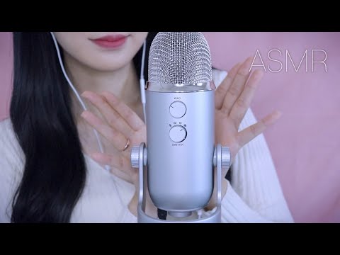 ASMR 이거 기다린 사람? 블루예티 초근접 빠르고 불규칙적인 단어반복👄소리/무조건 팅글!trigger words, inaudible, 100% tingles guaranteed