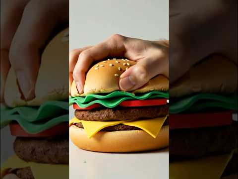 ASMR AI | Satisfying Foam Food Crushing Sounds #asmr #ai #foodie #foodlover