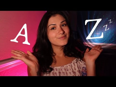 ASMR | En Español - De La A a La Z | A to Z Triggers in Spanish (with English Subtitles)