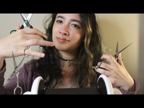 ASMR ✂️ testing different Scissor Sounds