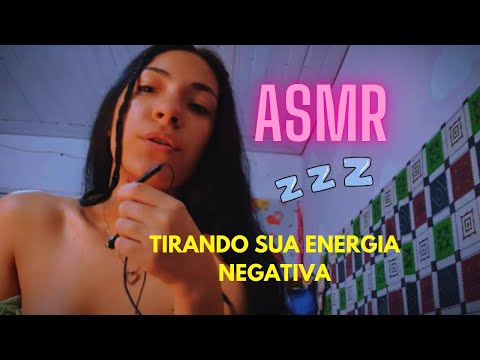 ASMR Sons de boca+tirando sua energia negativa✨✨(vídeo do meu canal antigo)