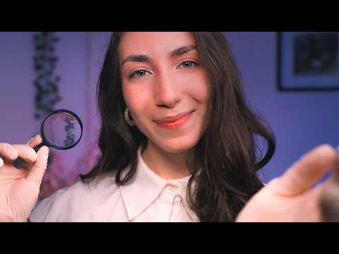 ASMR Let Me Take Care Of Your Face | Exam, Skincare & Personal Attention for Deep Sleep