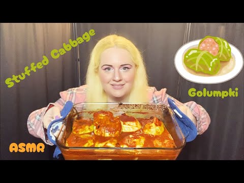 ASMR-Cooking Polish Golumpki AKA Stuffed Cabbage 🥬 (Gluten & Dairy Free) 🥟Slow ASMR