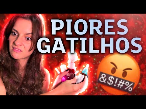 Gatilhos que eu odeio (mas talvez você ame 🤤) | Lelê Rosa ASMR