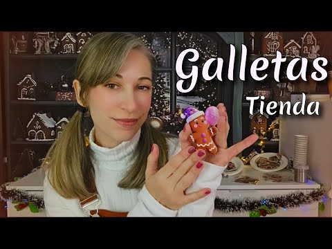 ASMR Navidad 🎄 La Tienda de Galletas de Jengibre MÁS Relajante