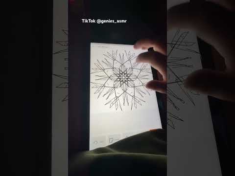 Tablet tapping and mandala drawing #asmrcommunity #asmr #asmrsounds #asmrvideo #asmrvideos