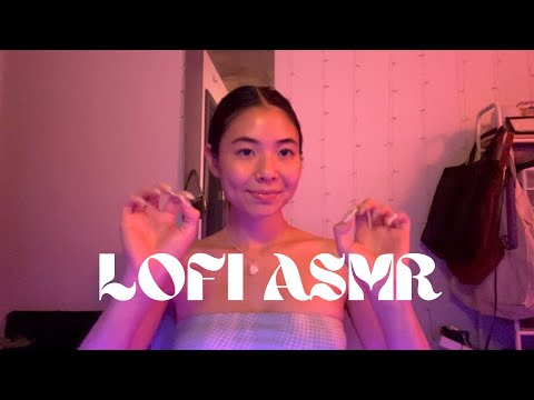 LOFI ASMR: random fast tapping assortment and whispering