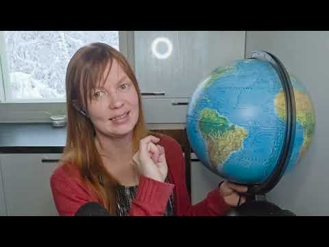 ASMR Geography – Finding Finland on the Globe | Soft Spoken with an Accent
