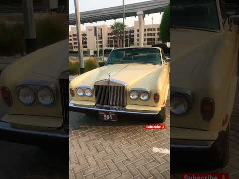 Found A Classic Roll’s Royce 😱🚙 #shorts #dubai #rollsroyce