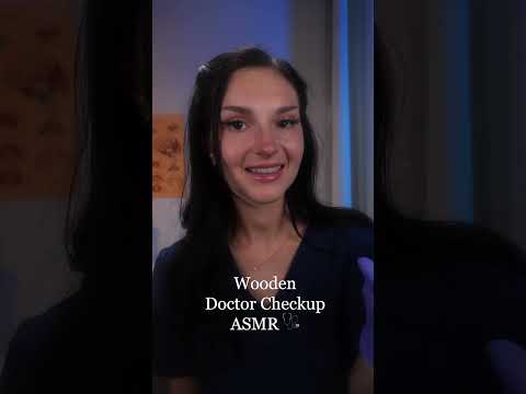 ASMR Wooden Doctor Exam Roleplay 🩺